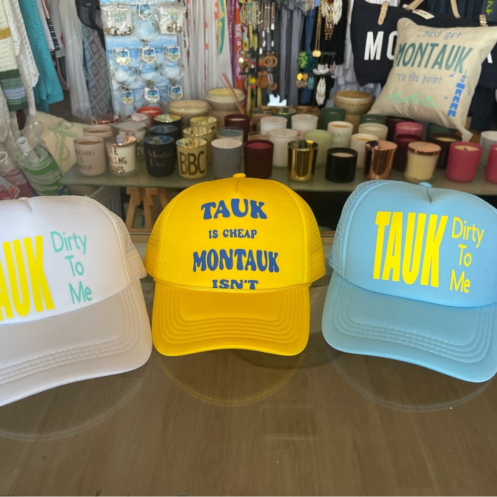 TAUK dirty to me hats